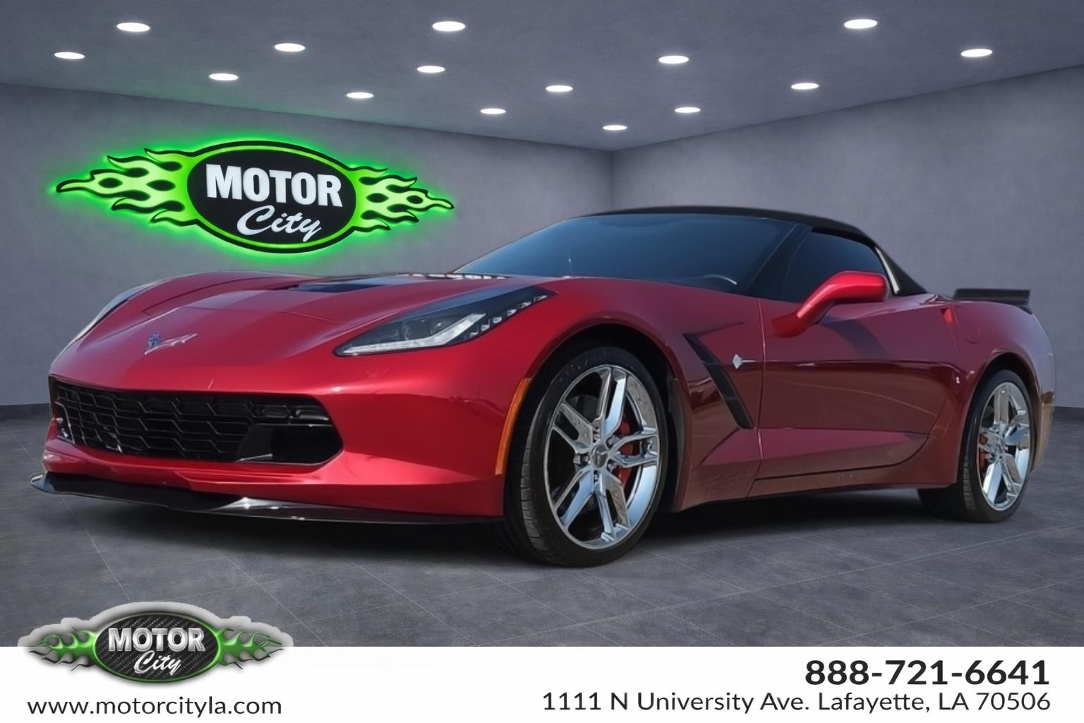 2015 Chevrolet Corvette Stingray Z51 1LT Convertible RWD