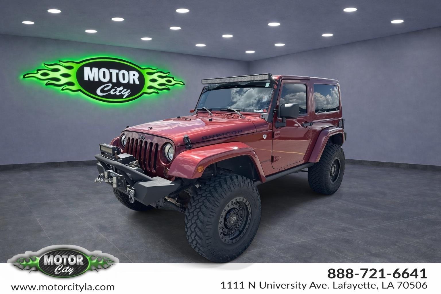 Deep Cherry Red Crystal Pearlcoat 2012 Jeep Wrangler SUV / Crossover Four-Wheel Drive 6-Speed Manual
