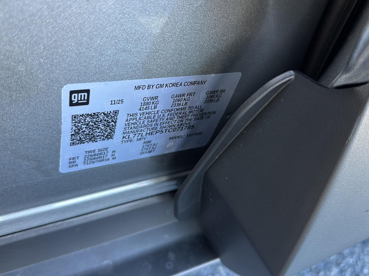 New 2026 Sterling Gray Metallic Chevrolet LT image 30