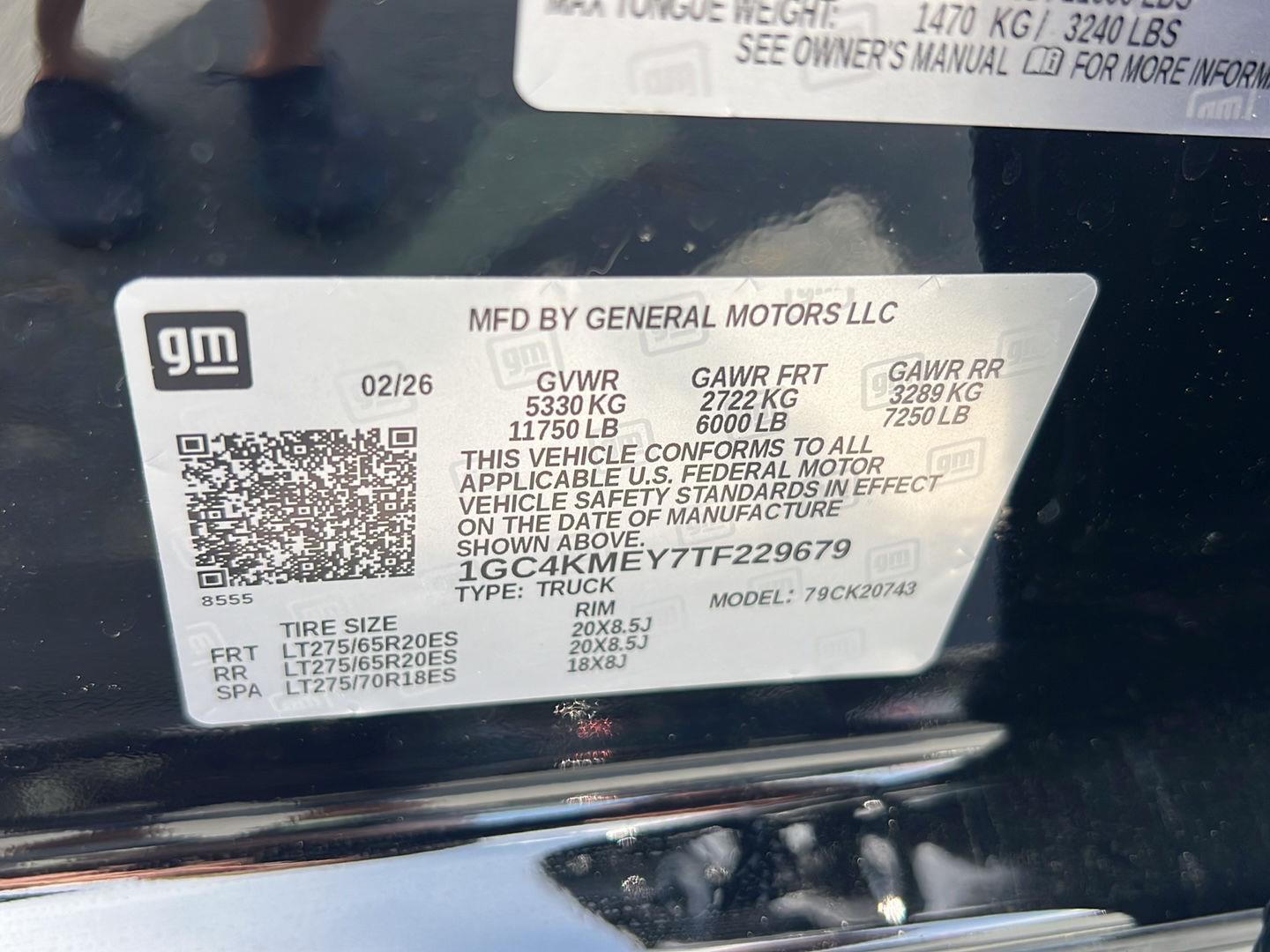 New 2026 Black Chevrolet Custom image 33