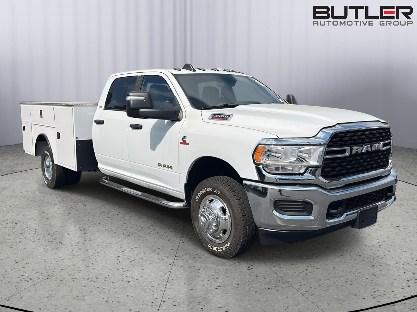 Used 2024 Bright White Clearcoat Ram SLT image 6