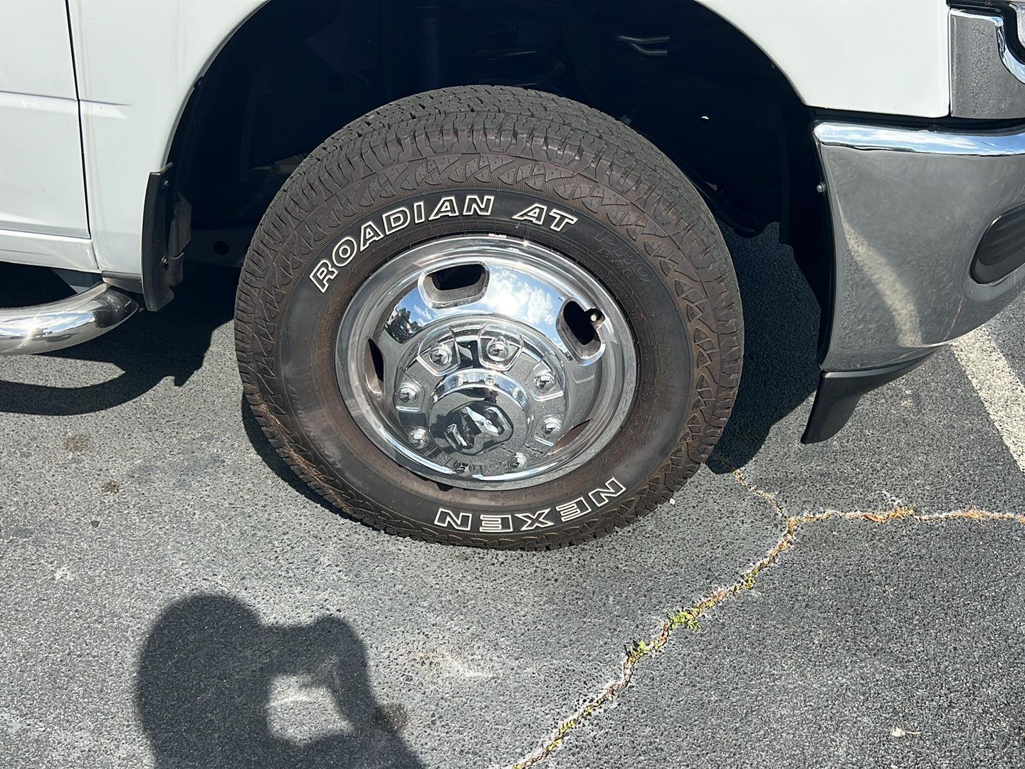 Used 2024 Bright White Clearcoat Ram SLT image 7