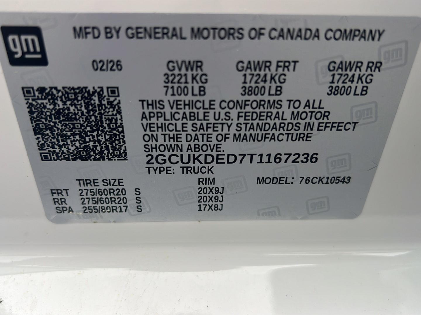 New 2026 Summit White Chevrolet LT image 36