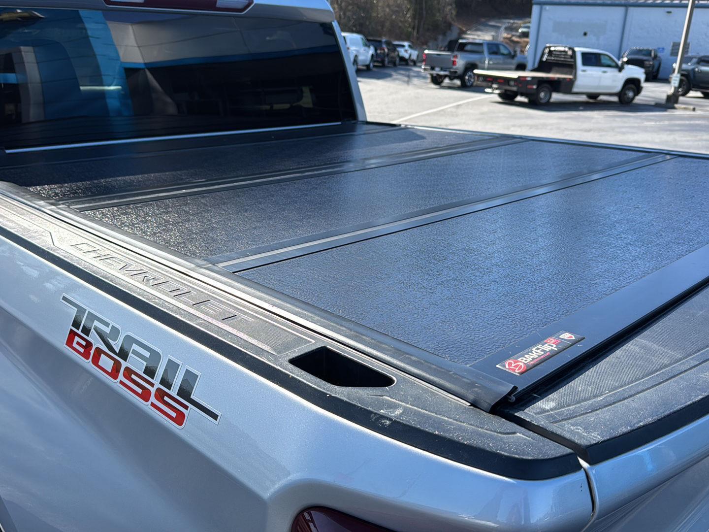 Used 2020 Silver Ice Metallic Chevrolet Custom Trail Boss image 29