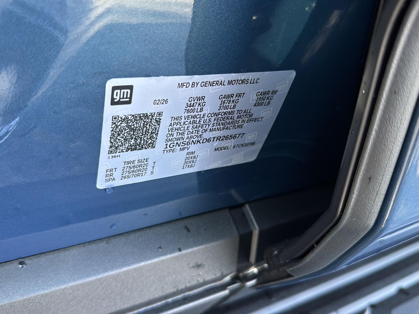 New 2026 Lakeshore Blue Metallic Chevrolet LT image 33