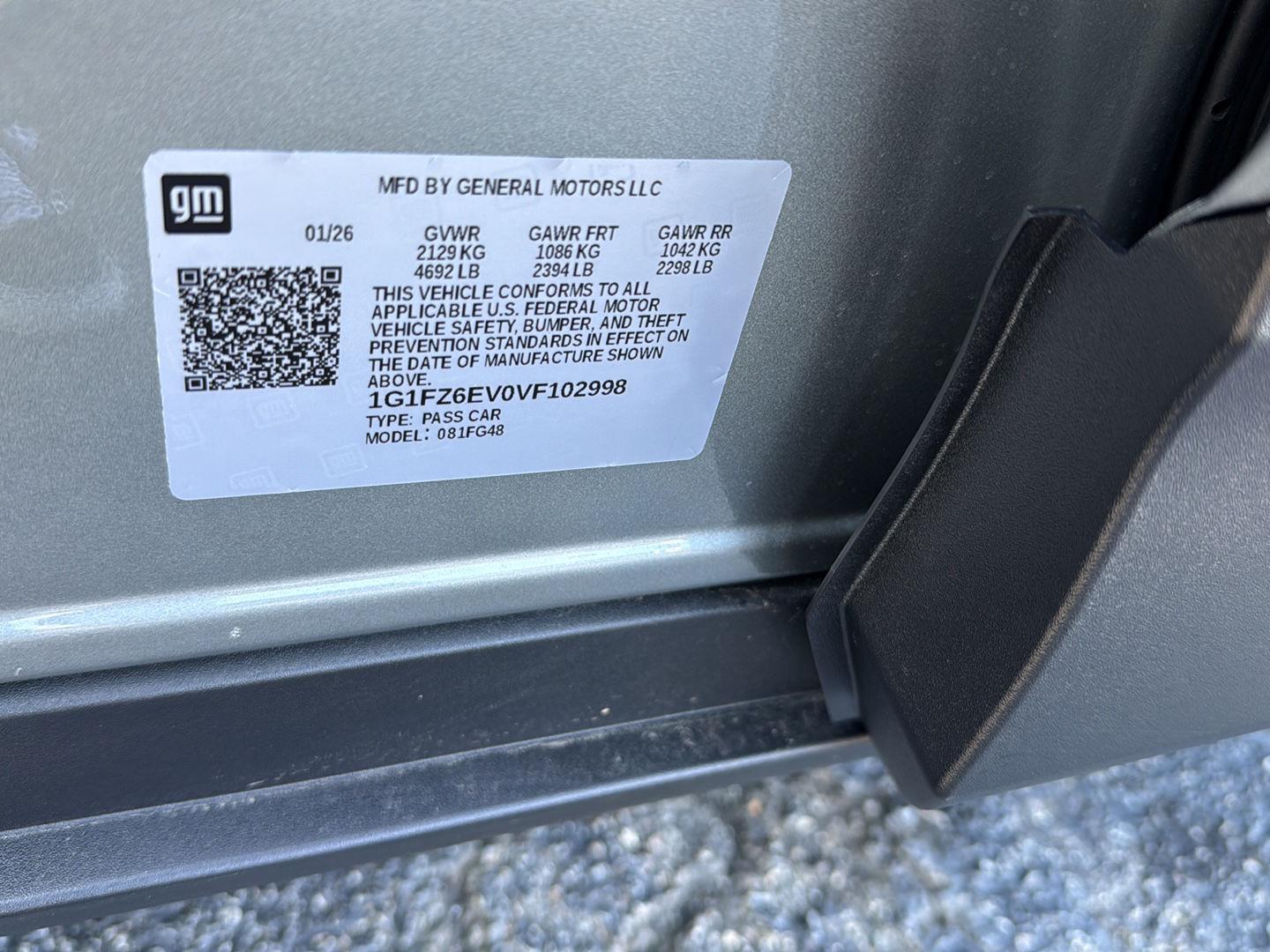 New 2027 Sterling Grey Metallic Chevrolet RS image 34