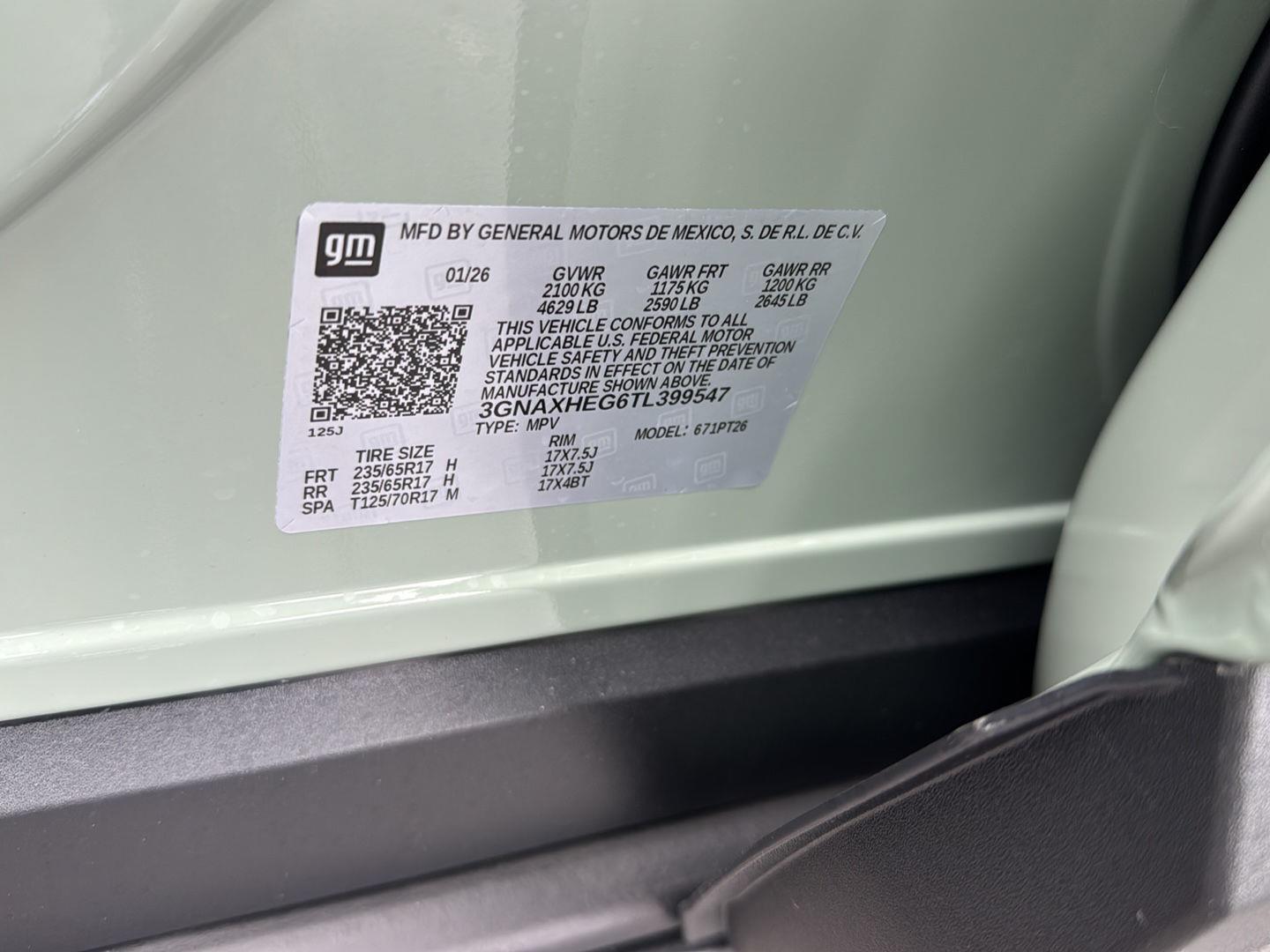 New 2026 Cacti Green Chevrolet FWD LT image 30