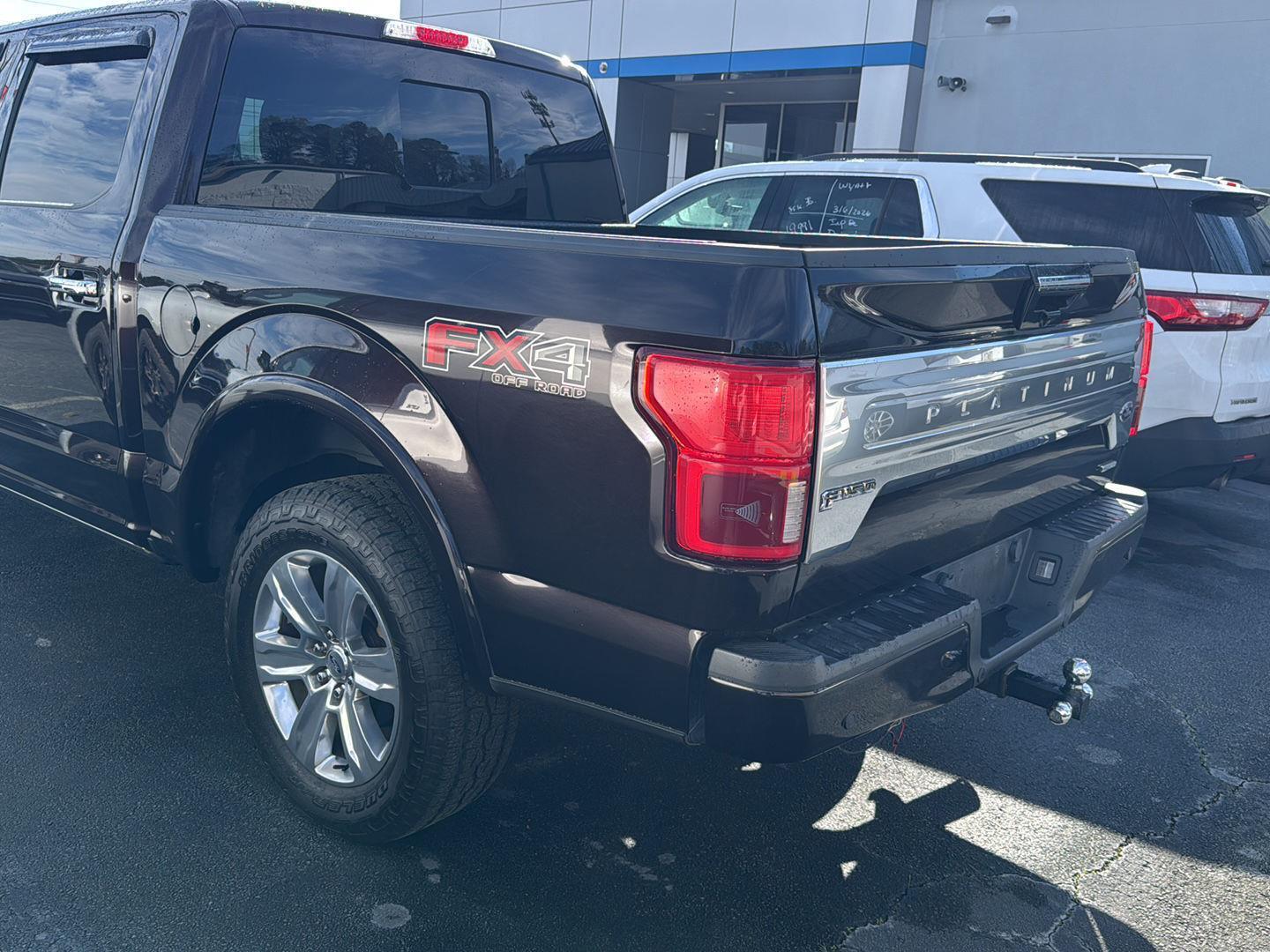 Used 2018 Magma Red Metallic Ford Platinum image 7