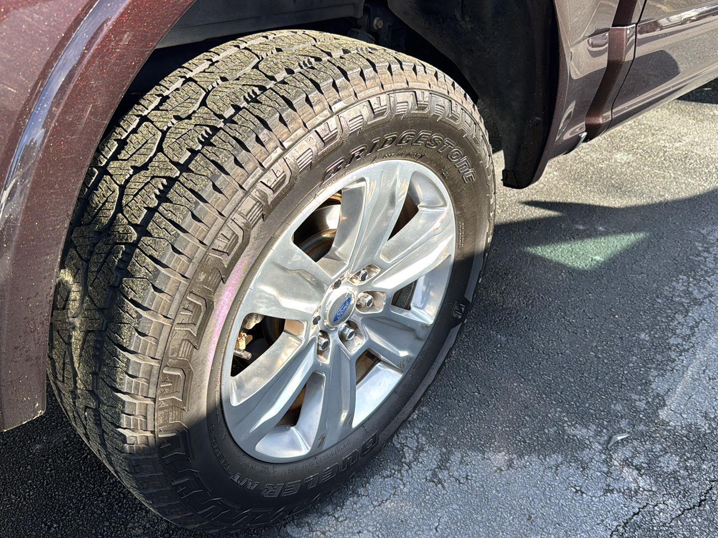 Used 2018 Magma Red Metallic Ford Platinum image 10