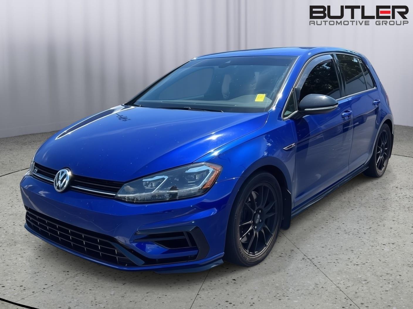 Lapiz Blue Metallic 2019 Volkswagen Golf R AWD Hatchback All-Wheel Drive Manual