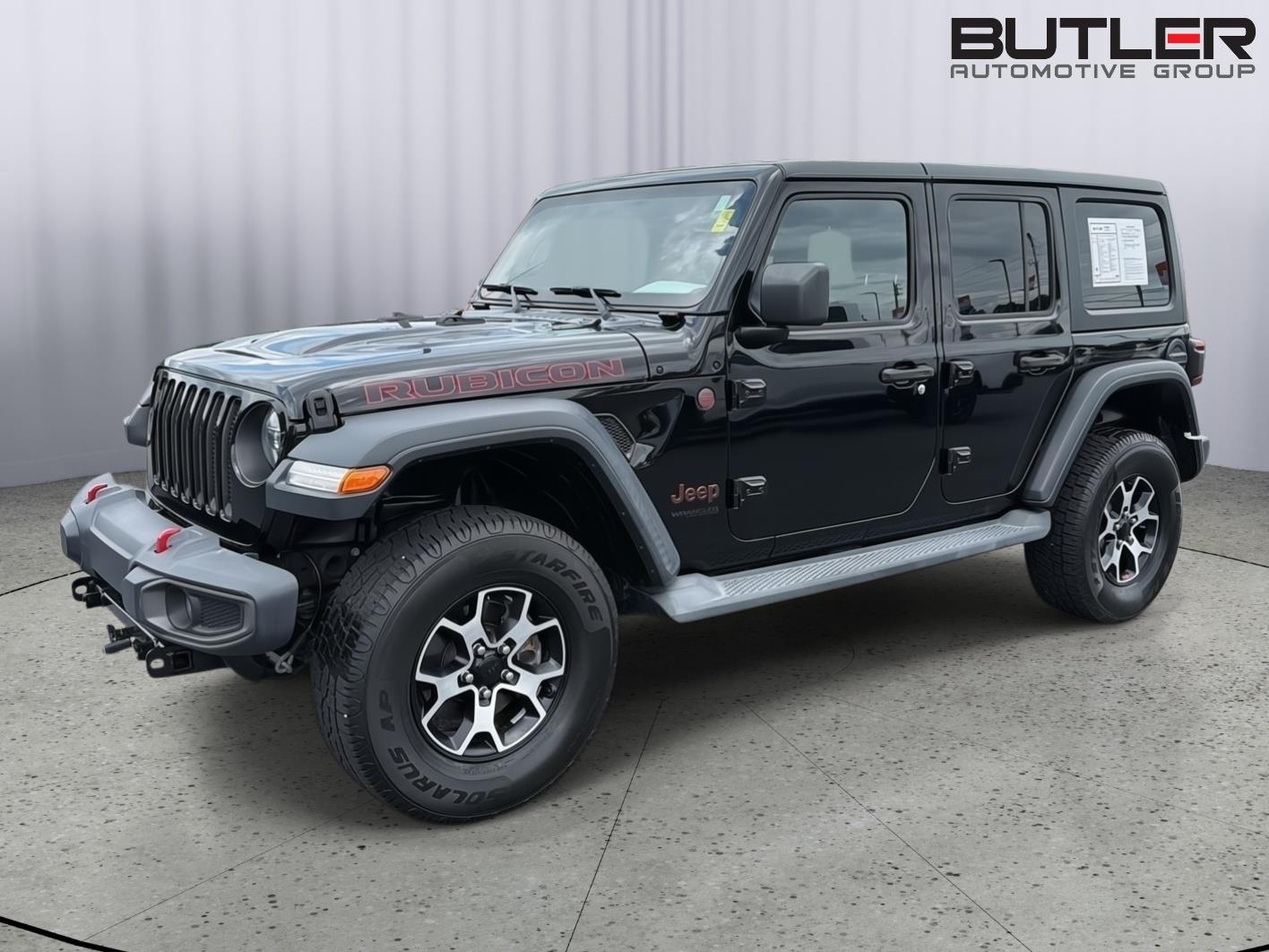 Black Clearcoat 2019 Jeep Wrangler SUV / Crossover Four-Wheel Drive 8-Speed Automatic