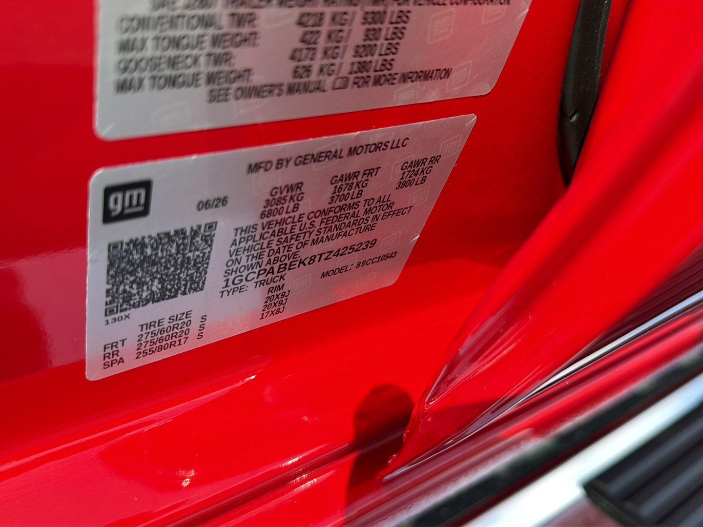 New 2026 Red Hot Chevrolet Custom image 33