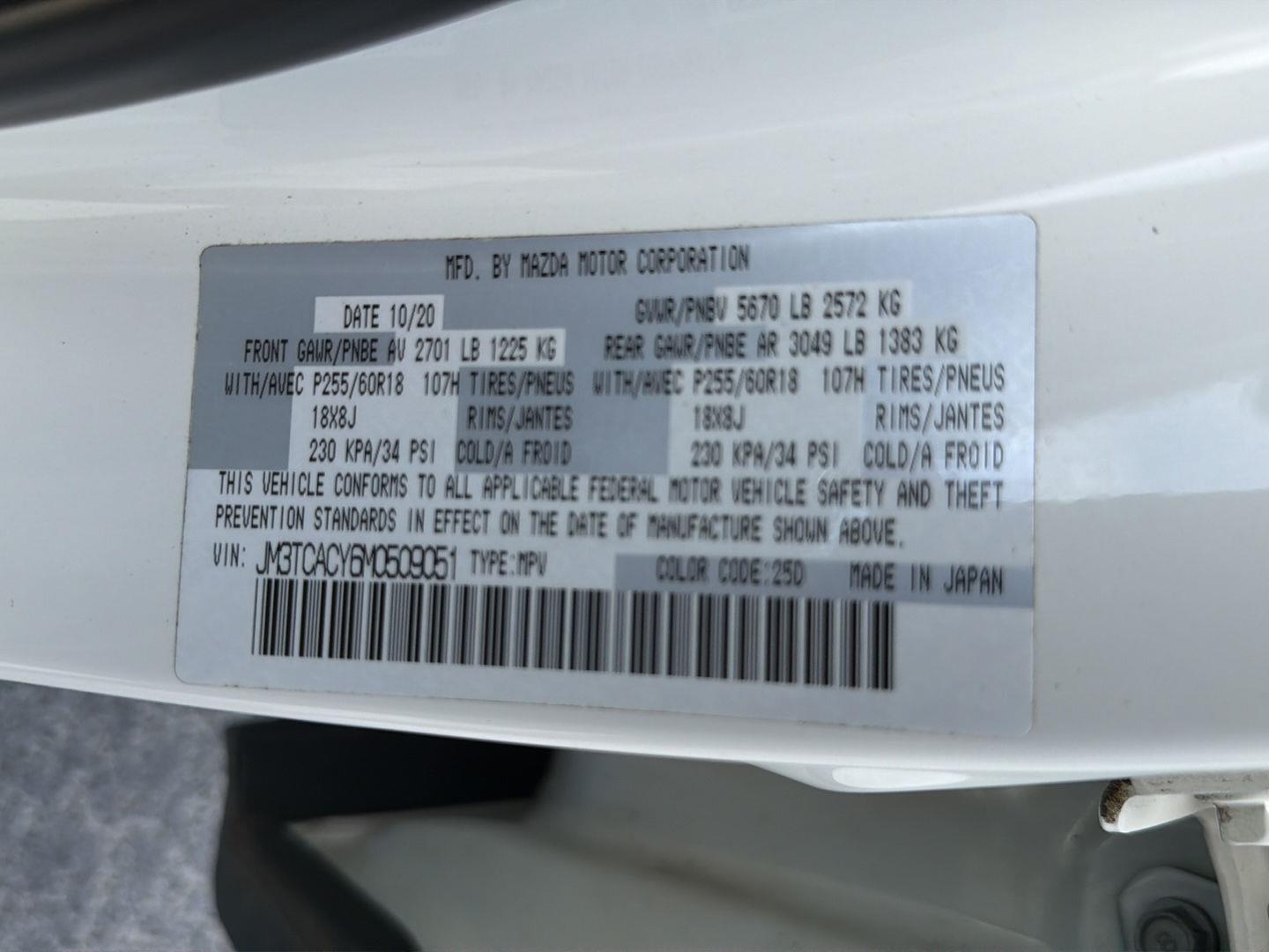 Used 2021 Mazda CX-9 SUV