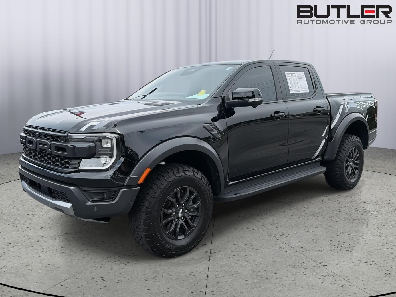 Shadow Black 2024 Ford Ranger Pickup Truck Four-Wheel Drive Automatic