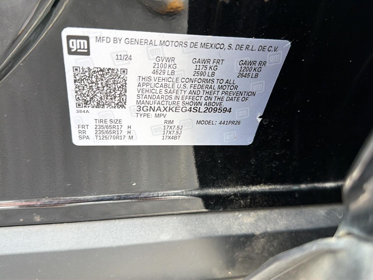 Used 2025 Chevrolet Equinox SUV