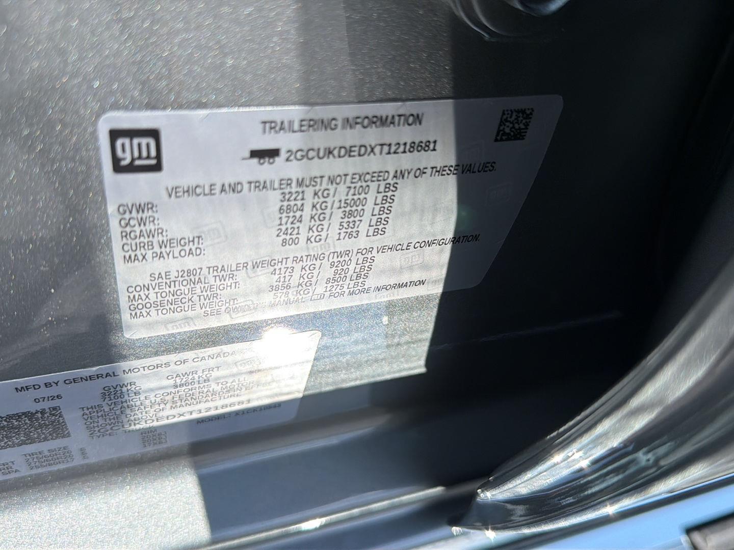 New 2026 Sterling Gray Metallic Chevrolet LT image 36
