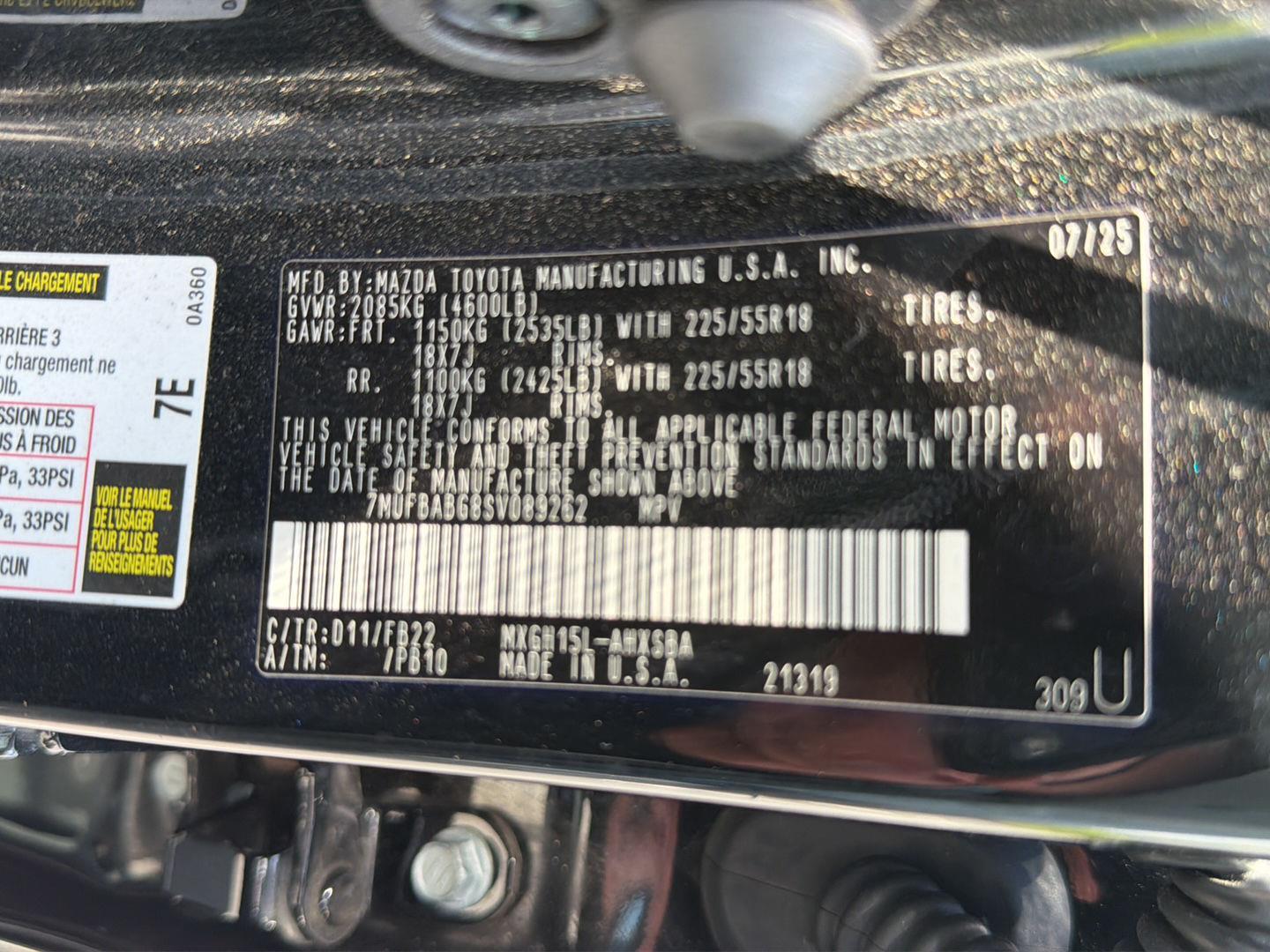 Used 2025 Toyota Corolla Cross SUV