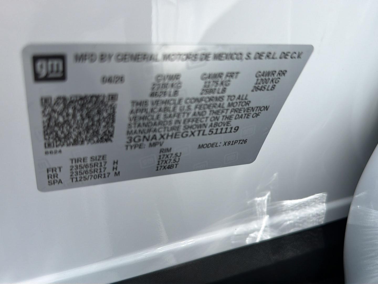 New 2026 Summit White Chevrolet FWD LT image 36