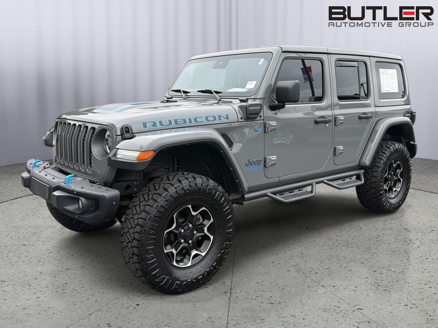 Sting-Gray Clearcoat 2021 Jeep Wrangler 4xe SUV / Crossover Four-Wheel Drive 8-Speed Automatic