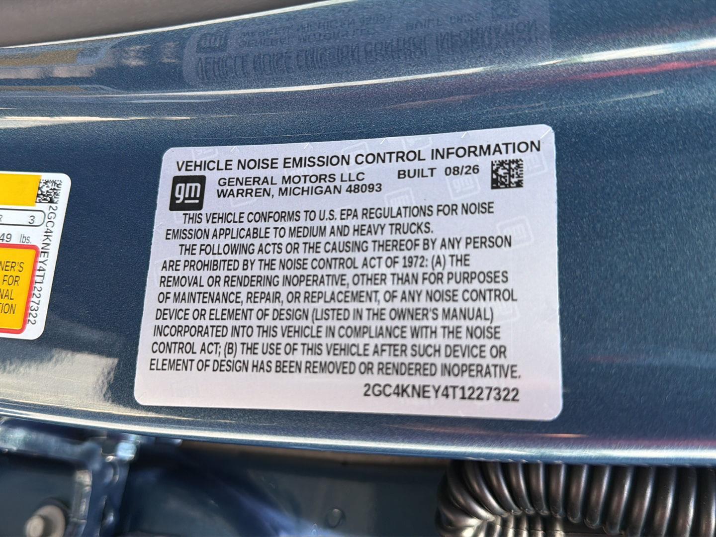 New 2026 Lakeshore Blue Metallic Chevrolet LT image 35