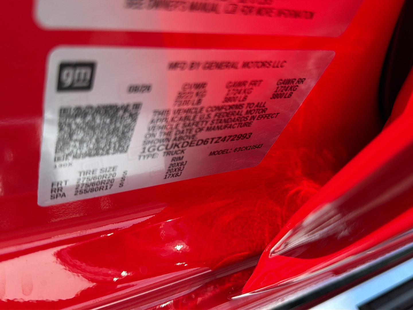 New 2026 Red Hot Chevrolet LT image 37