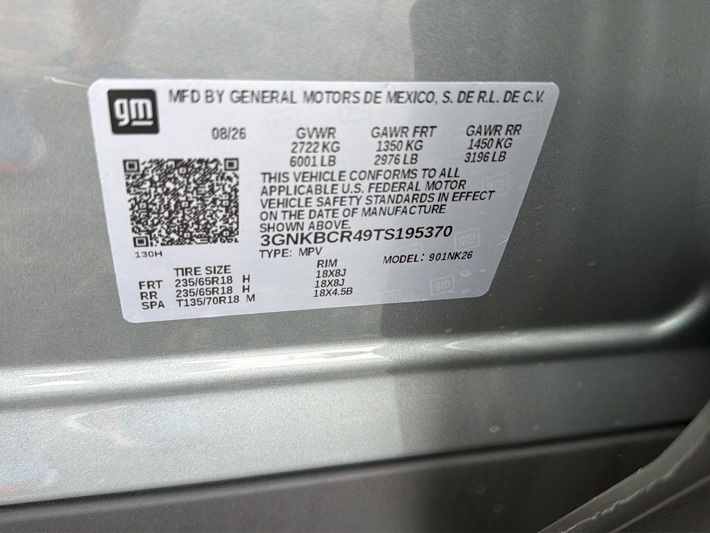 New 2026 Sterling Gray Metallic Chevrolet LT image 36