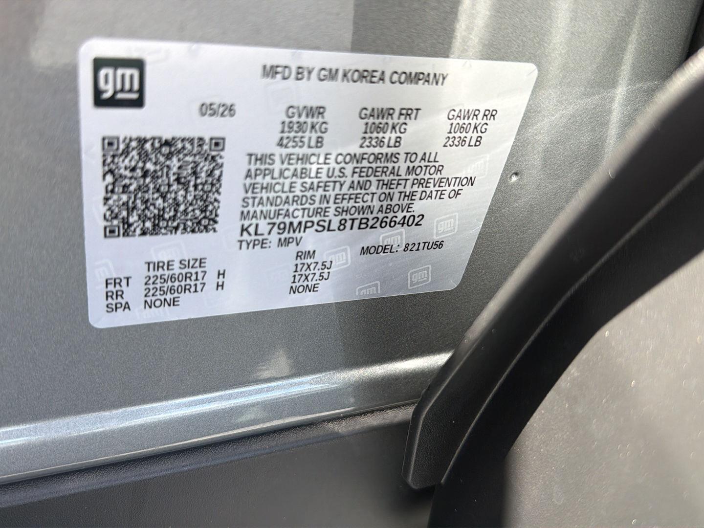 New 2026 Sterling Gray Metallic Chevrolet LT image 33