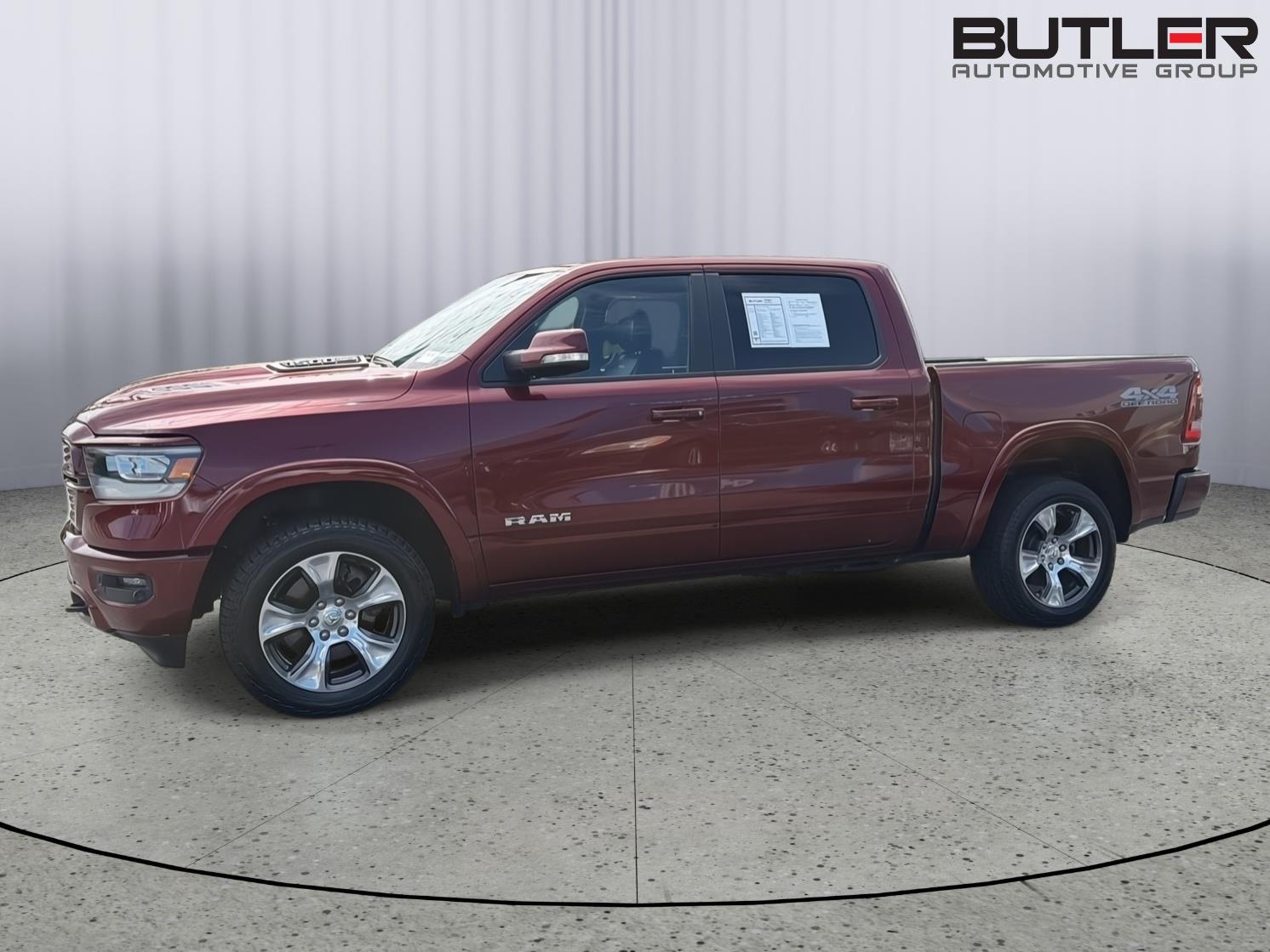Used 2019 Delmonico Red Pearlcoat Ram Laramie image 3