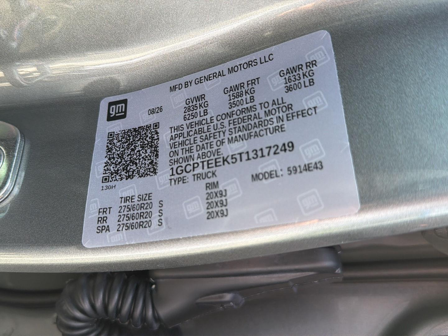 New 2026 Sterling Gray Metallic Chevrolet 4WD Trail Boss image 35