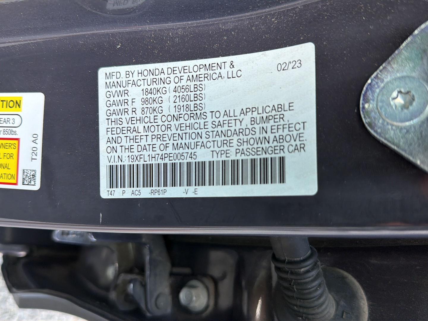 Used 2023 Smokey Mauve Pearl Honda EX-L image 41