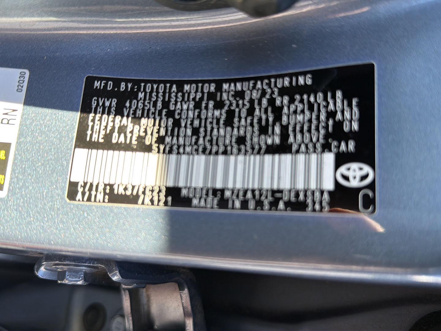 Used 2023 Toyota Corolla Sedan