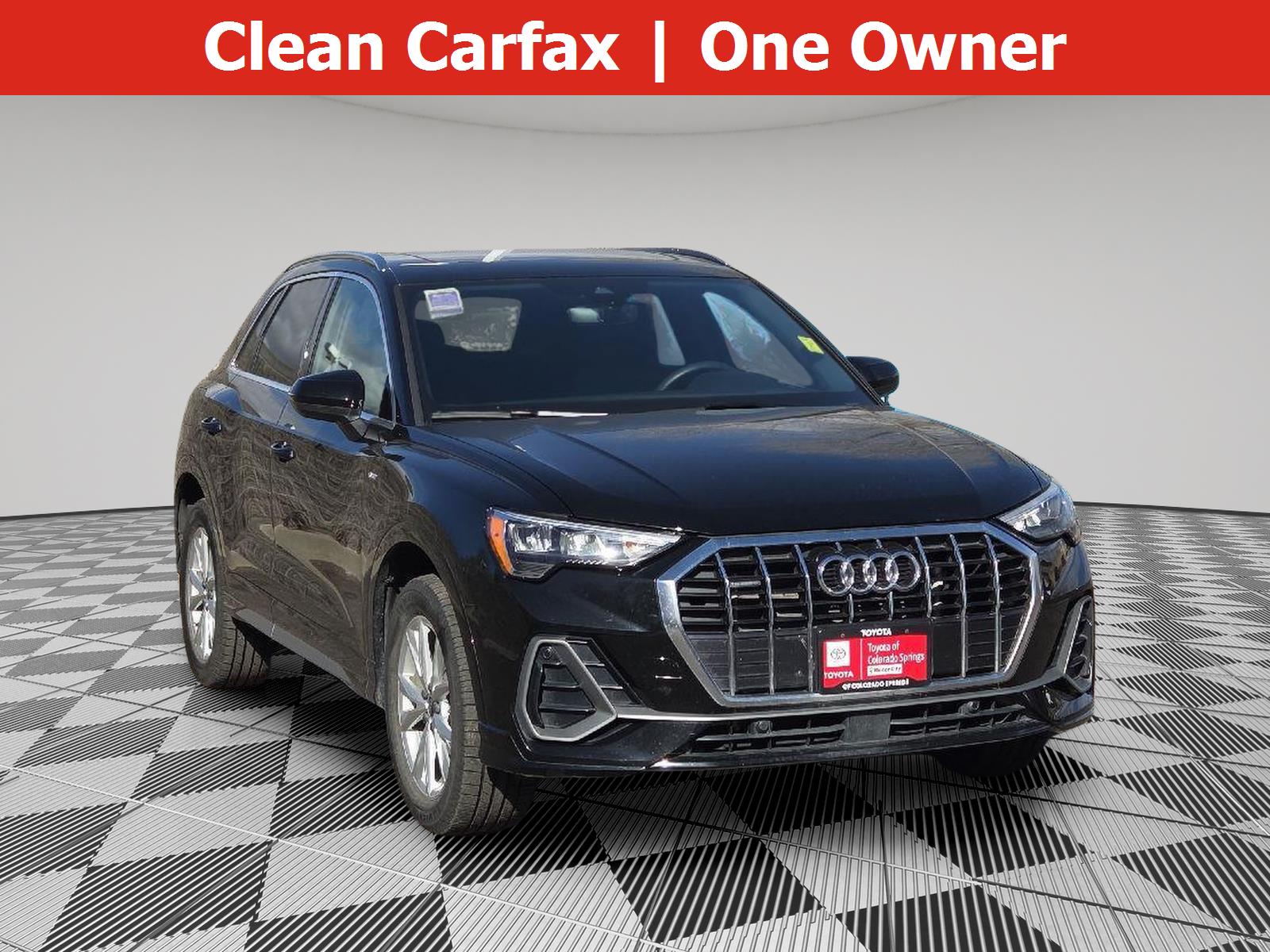 Mythos Black Metallic 2022 Audi Q3 quattro Premium S Line 45 TFSI SUV / Crossover All-Wheel Drive Automatic