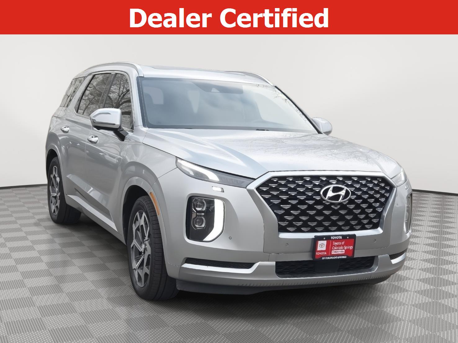 Typhoon Silver 2021 Hyundai Palisade Calligraphy AWD SUV / Crossover All-Wheel Drive Automatic
