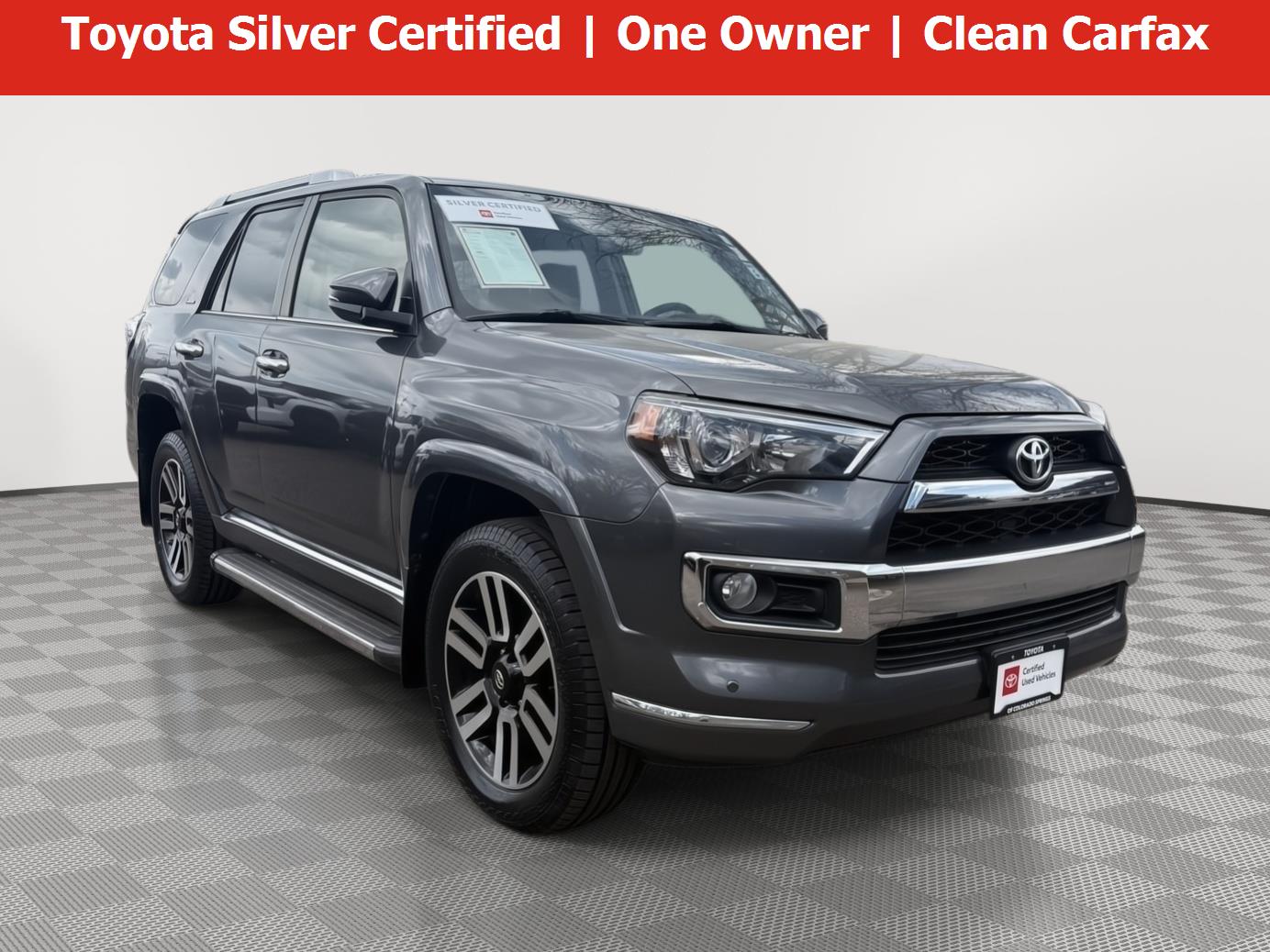 Magnetic Gray Metallic 2019 Toyota 4Runner Limited 4WD SUV / Crossover All-Wheel Drive 5-Speed Automatic