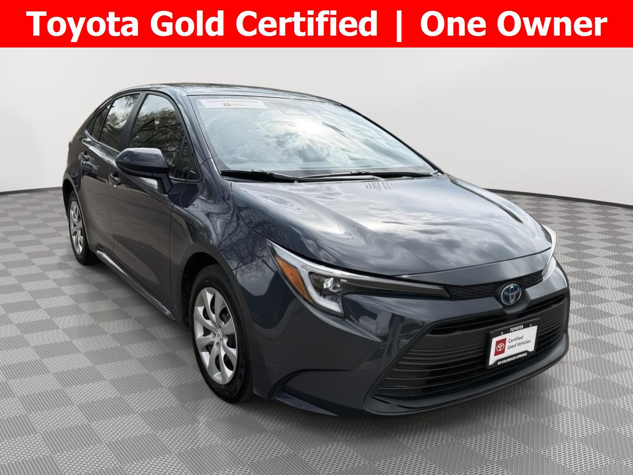 Underground 2025 Toyota Corolla Hybrid LE FWD Sedan Front-Wheel Drive Continuously Variable Transmission