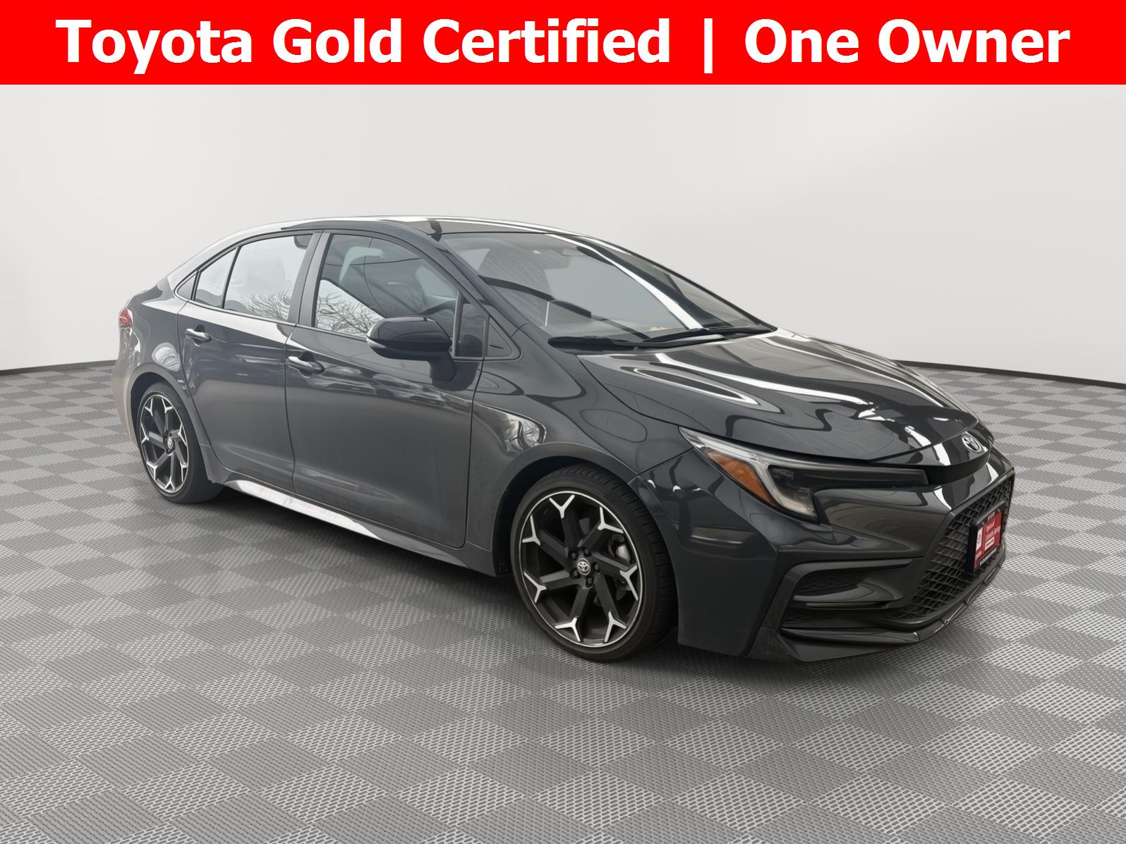 Underground w/Midnight Black Metallic Roof 2025 Toyota Corolla Sedan Front-Wheel Drive Continuously Variable Transmission
