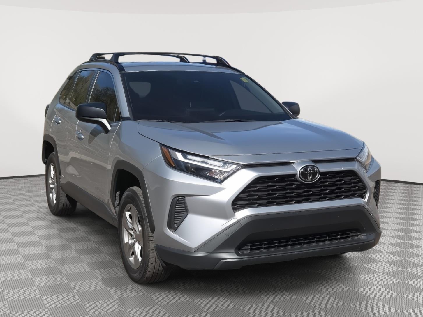 Silver Sky Metallic 2025 Toyota RAV4 Hybrid LE AWD SUV / Crossover All-Wheel Drive Continuously Variable Transmission