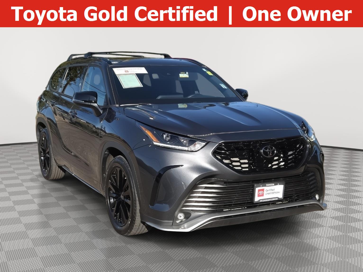Magnetic Gray Metallic 2023 Toyota Highlander SUV / Crossover Front-Wheel Drive 8-Speed Automatic