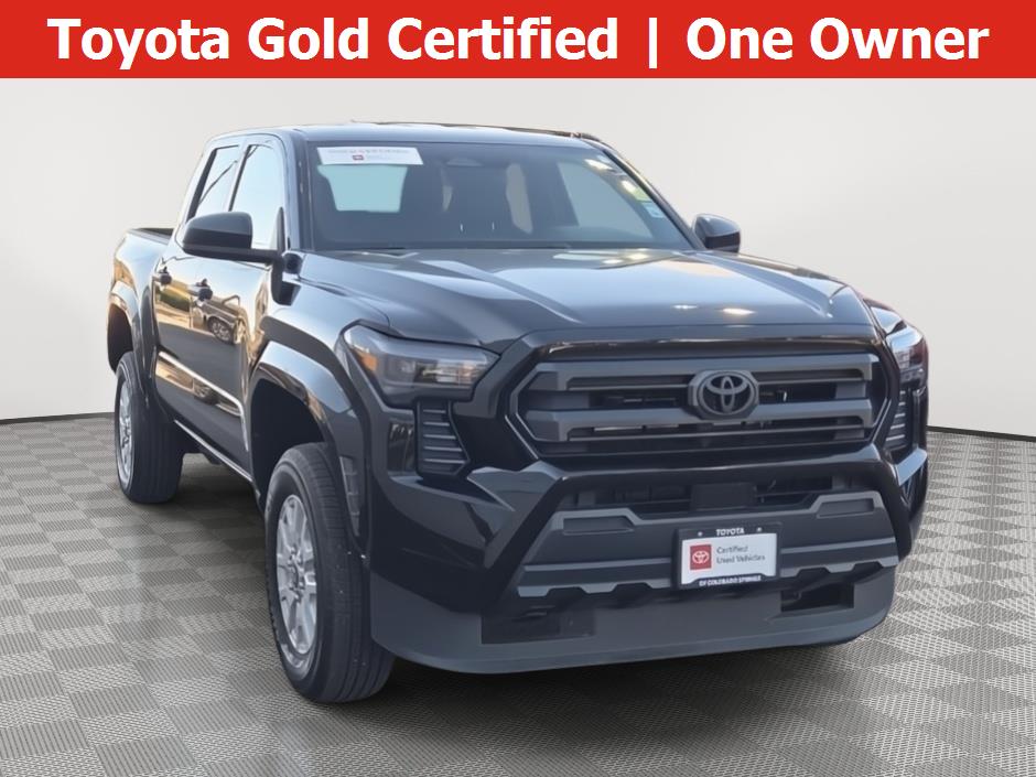 Black 2025 Toyota Tacoma Pickup Truck Four-Wheel Drive 8-Speed Automatic