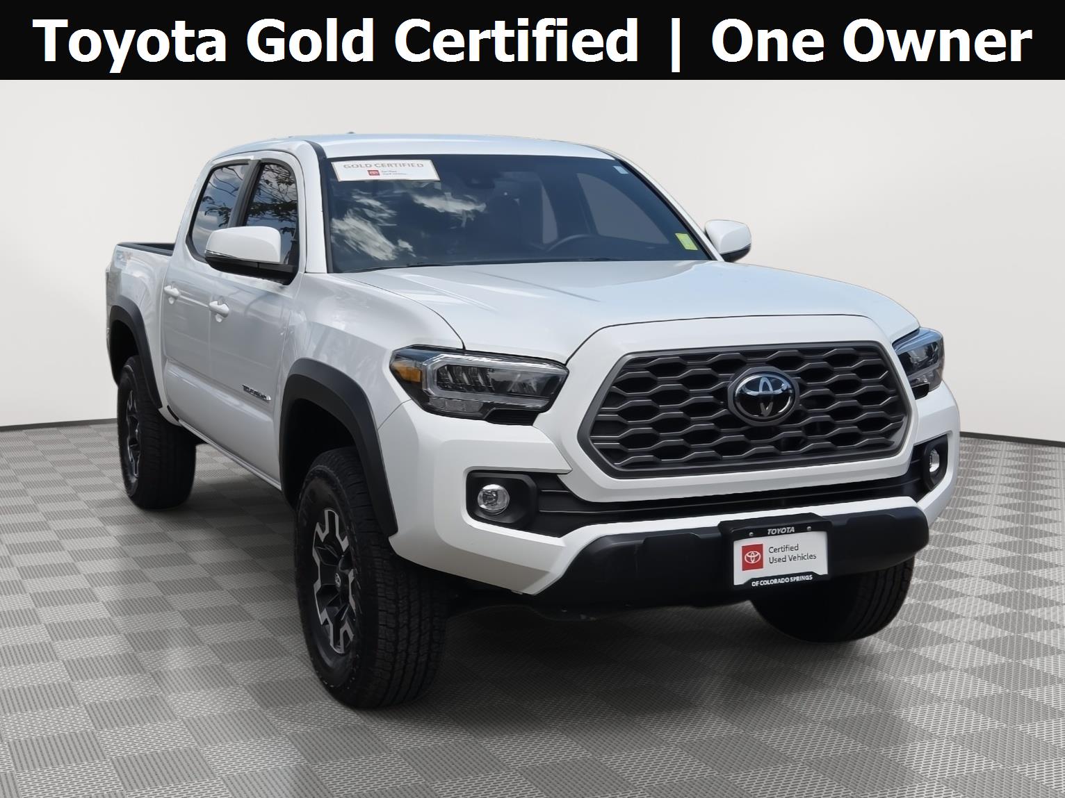 Ice Cap 2023 Toyota Tacoma Pickup Truck Four-Wheel Drive Automatic