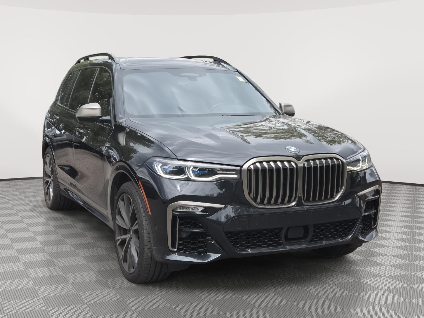 Black Sapphire Metallic 2021 BMW X7 M50i AWD SUV / Crossover All-Wheel Drive Automatic