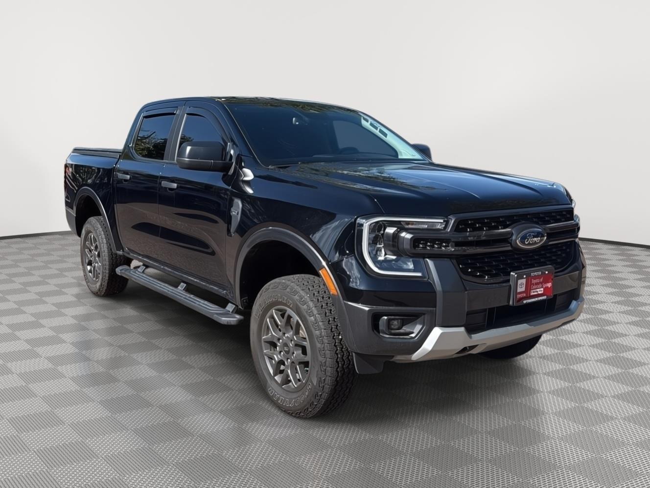 Shadow Black 2024 Ford Ranger Pickup Truck Four-Wheel Drive Automatic