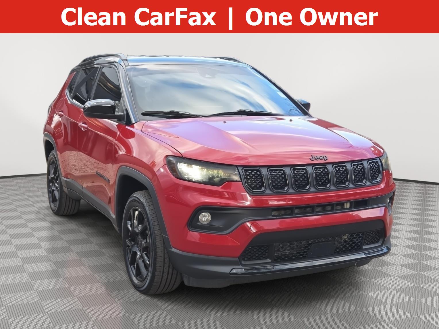 Redline Pearlcoat 2023 Jeep Compass SUV / Crossover Four-Wheel Drive 8-Speed Automatic