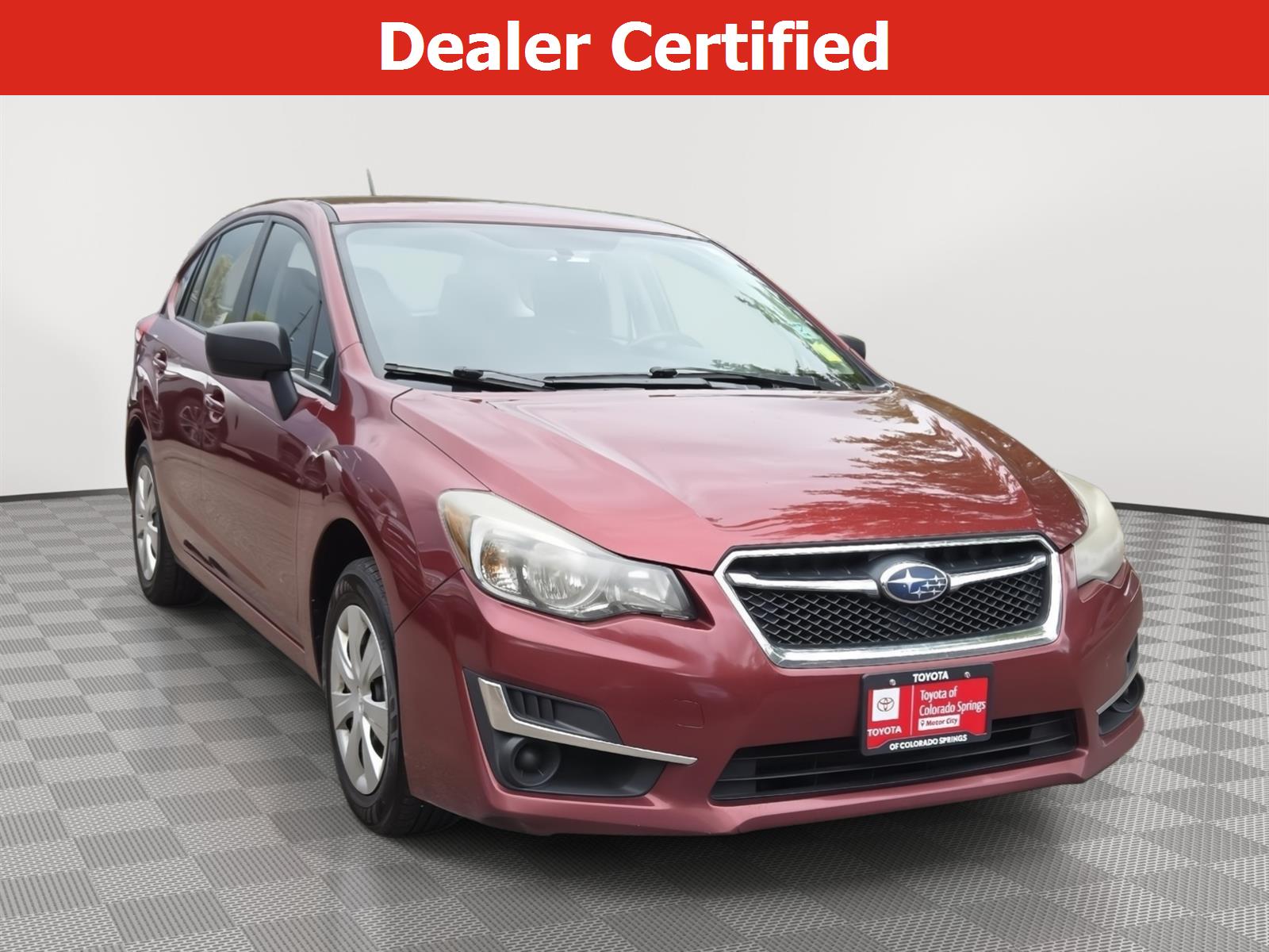 Venetian Red Pearl 2015 Subaru Impreza 2.0i Hatchback Hatchback All-Wheel Drive Manual