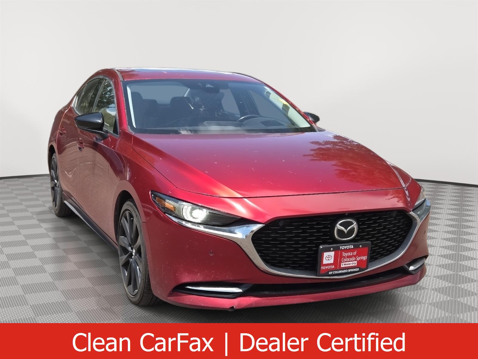Soul Red Crystal Metallic 2021 Mazda MAZDA3 Sedan All-Wheel Drive Automatic