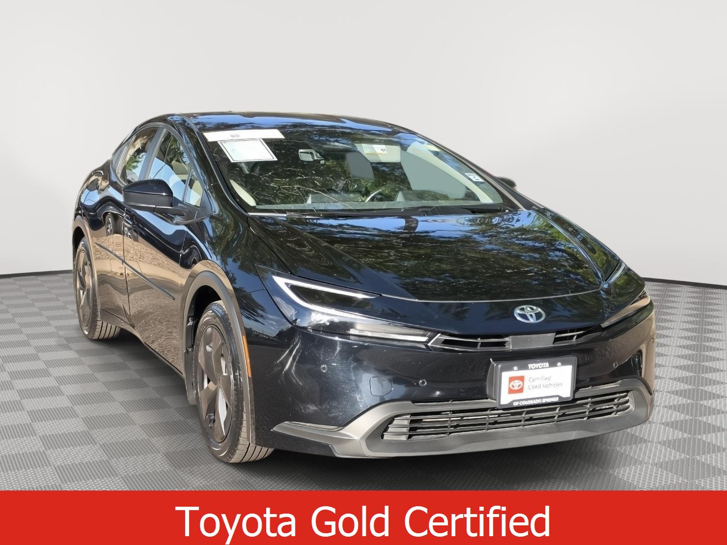 Midnight Black Metallic 2024 Toyota Prius Hatchback Front-Wheel Drive Continuously Variable Transmission