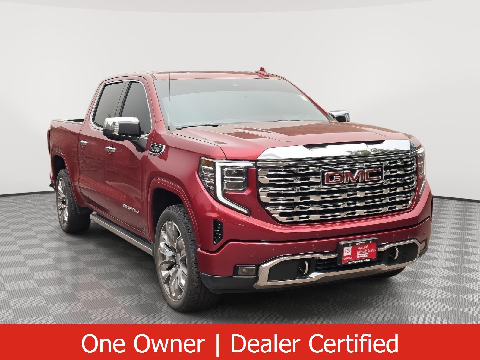Volcanic Red Tintcoat 2023 GMC Sierra 1500 Pickup Truck Four-Wheel Drive Automatic