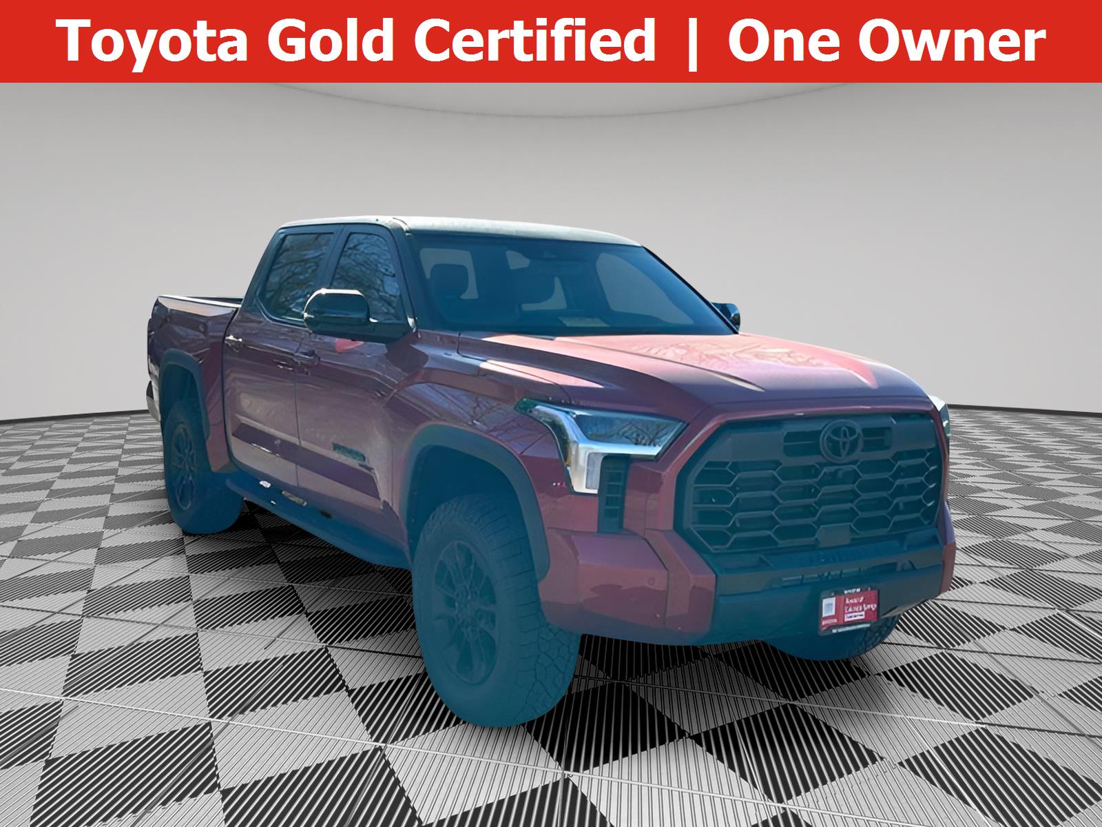 Supersonic Red 2025 Toyota Tundra Limited CrewMax Cab 4WD Pickup Truck Four-Wheel Drive Automatic