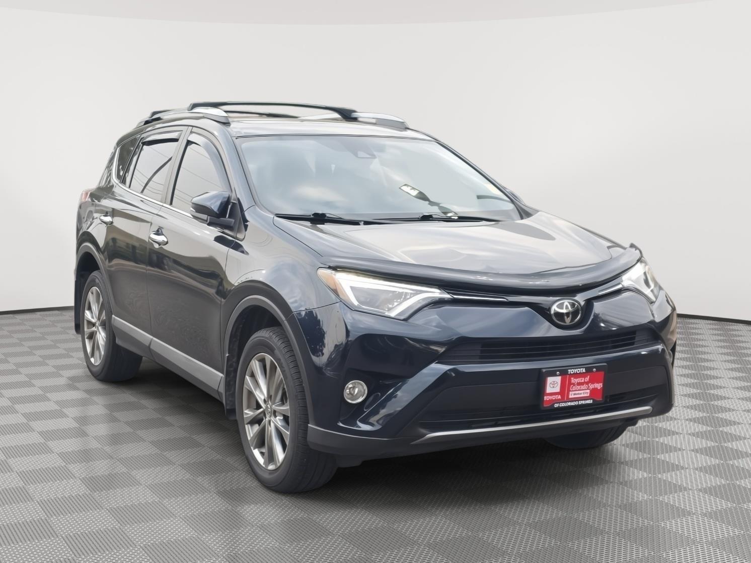 Teal (Galactic Aqua Mica) 2018 Toyota RAV4 SUV / Crossover All-Wheel Drive 6-Speed Automatic