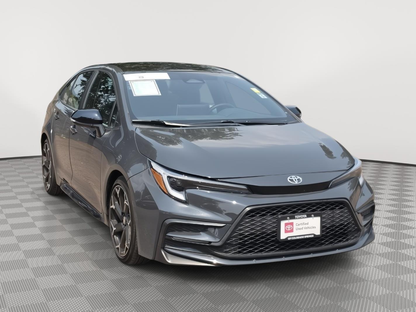 Underground w/Midnight Black Metallic Roof 2025 Toyota Corolla Sedan Front-Wheel Drive Continuously Variable Transmission